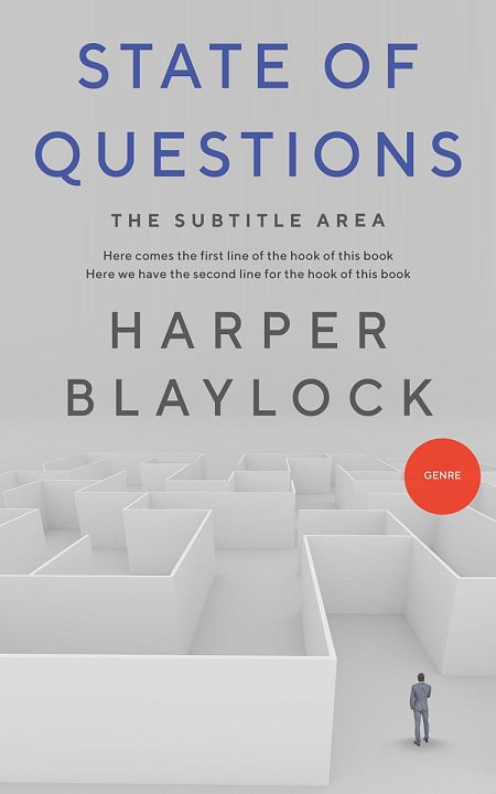 Related Premade Business Book Cover: French Gray #8457