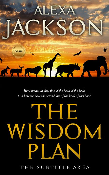 Related Premade Science & Nature Book Cover: Old Gold #9268