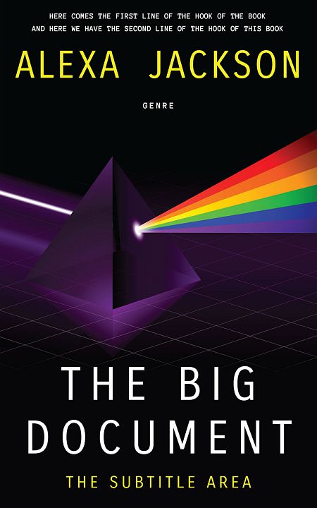 Related Premade Science Fiction Book Cover: Ebony #9281