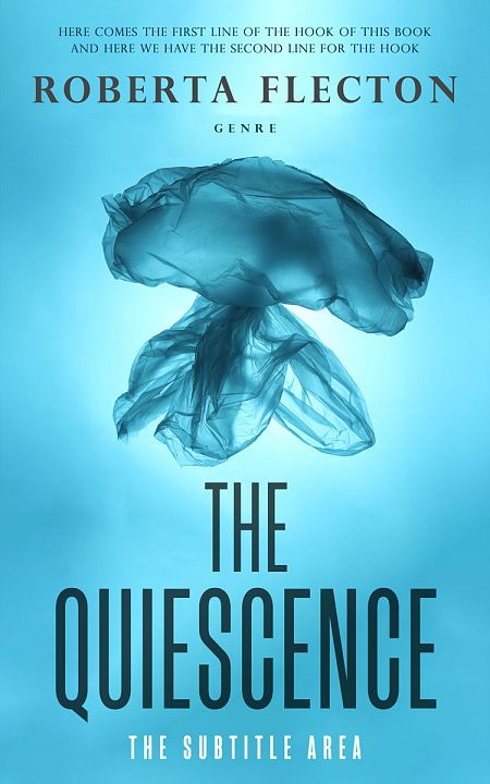 Related Premade Science & Nature Book Cover: Turquoise Blue #9404