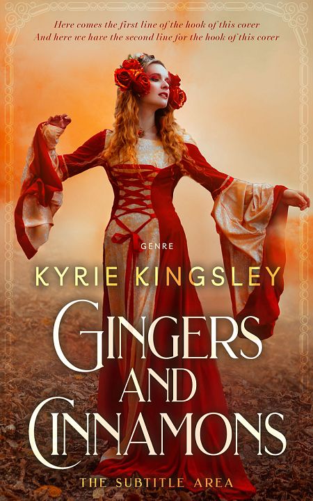 Related Premade Fantasy Book Cover: Metallic Copper #9683