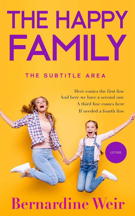 Related Premade Family & Parenting Book Cover: Lightning Yellow #10257