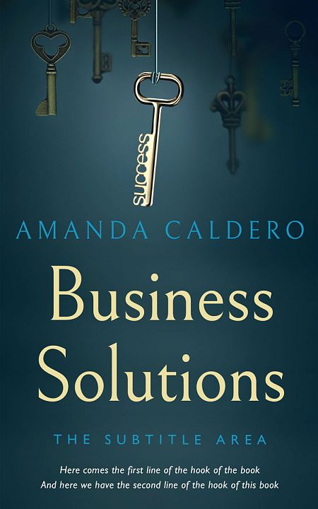 Related Premade Self-Improvement & Self-Help Book Cover: Blue Dianne #10541