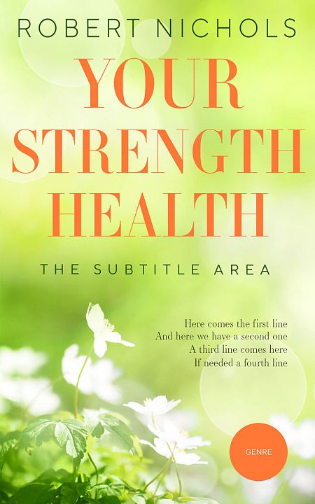 Related Premade Health & Mind & Body Book Cover: Primrose #10773