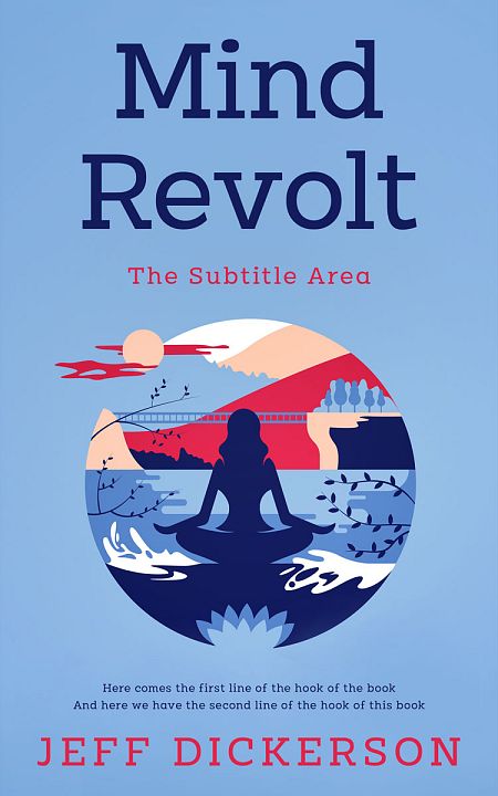 Related Premade Health & Mind & Body Book Cover: Cornflower #11154