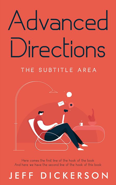 Related Premade Abstract Book Cover: Burnt Sienna #11210