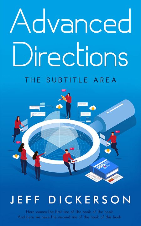 Related Premade Business Book Cover: Lochmara #11214