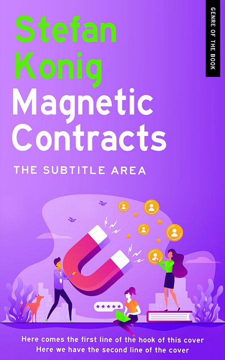 Related Premade Business Book Cover: Heliotrope #13143