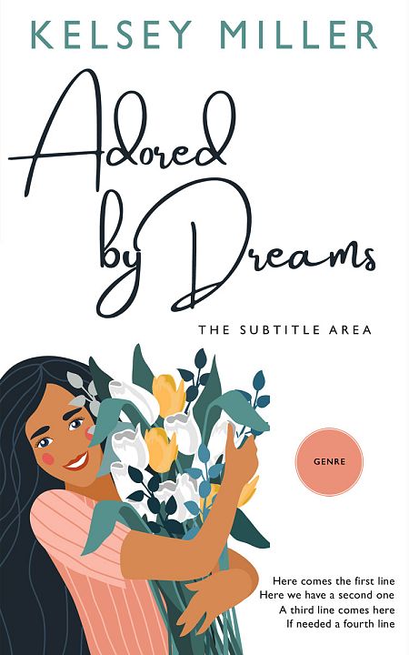 Related Premade Abstract Book Cover: Old Rose #13582