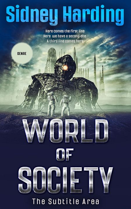Related Premade Science Fiction Book Cover: Clay Ash #13949