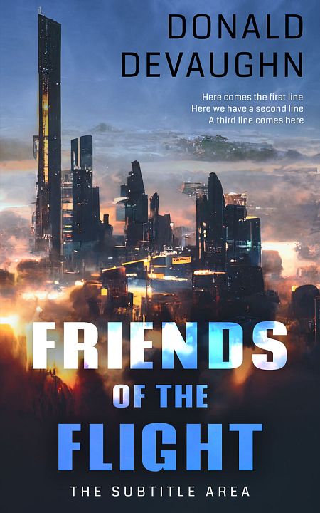 Related Premade Science Fiction Book Cover: Ebony Clay #14323