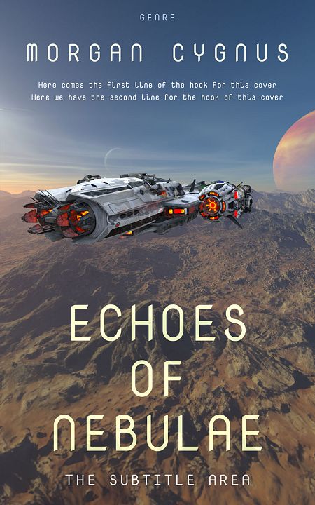 Related Premade Science Fiction Book Cover: Mid Gray #15363