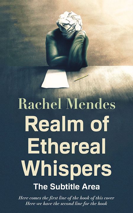 Related Premade Abstract Book Cover: Bone #15527