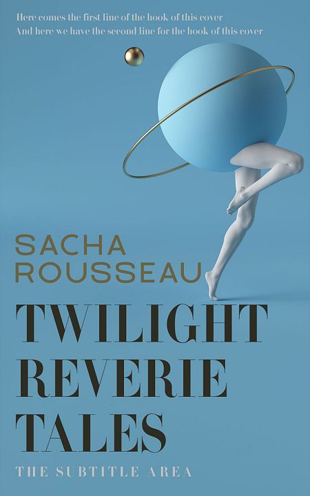 Related Premade Abstract Book Cover: Hippie Blue #15585