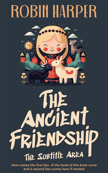 Related Premade Children Book Cover: Ebony Clay #15690