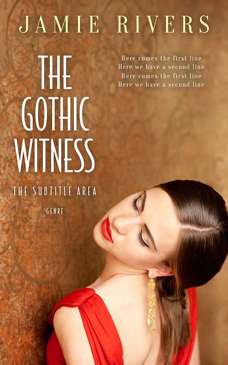 Related Premade Chick Lit Book Cover: Sepia Skin #16036