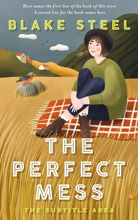 Related Premade Chick Lit Book Cover: Limed Oak #16323
