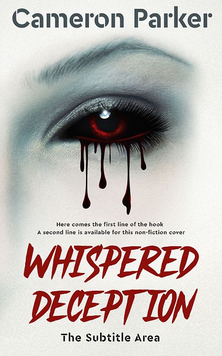 Related Premade Horror Book Cover: Cararra #16598
