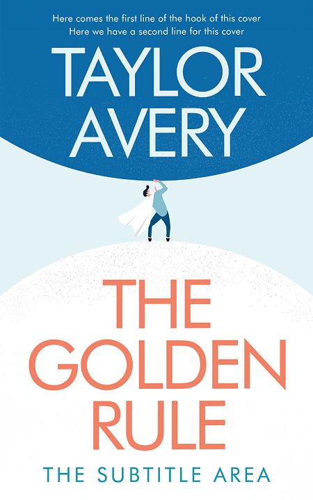 Related Premade Abstract Book Cover: Tory Blue #17022