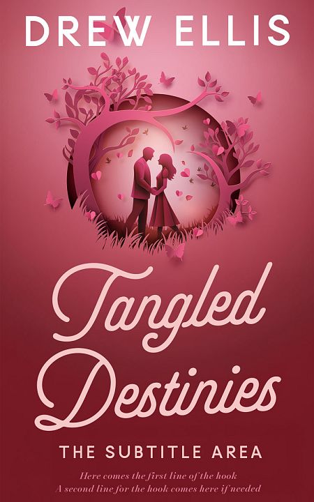 Related Premade Romance Book Cover: Solid Pink #17292