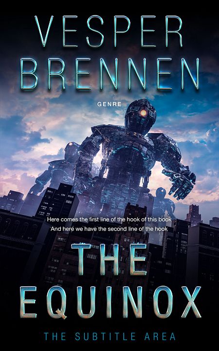 Related Premade Science Fiction Book Cover: Gray Suit #20126