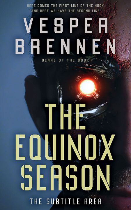 Related Premade Science Fiction Book Cover: Ebony Clay #20218