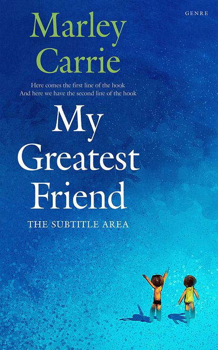 Related Premade Teen & Young Adult Book Cover: Venice Blue #20318