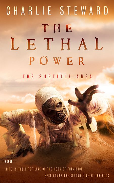 Related Premade Horror Book Cover: Desert Sand #21102
