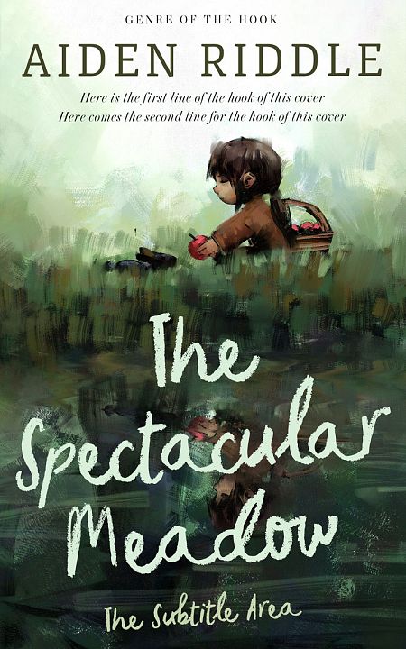 Related Premade Abstract Book Cover: Willow Brook #21211