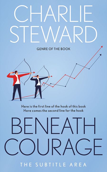 Related Premade Self-Improvement & Self-Help Book Cover: Regent St Blue #21381