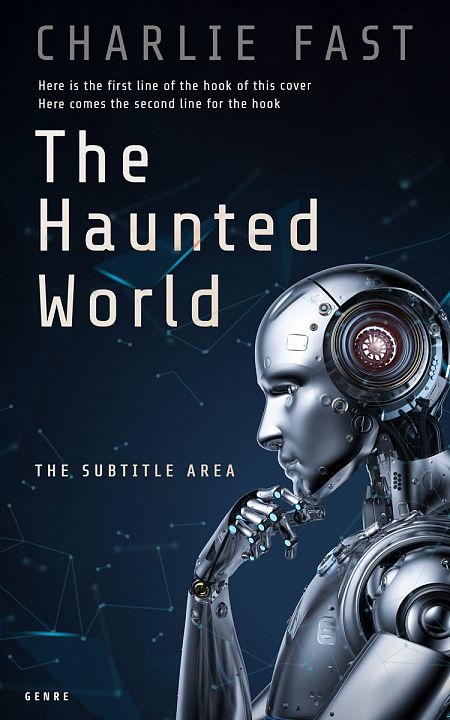 Related Premade Science Fiction Book Cover: Ebony #21437