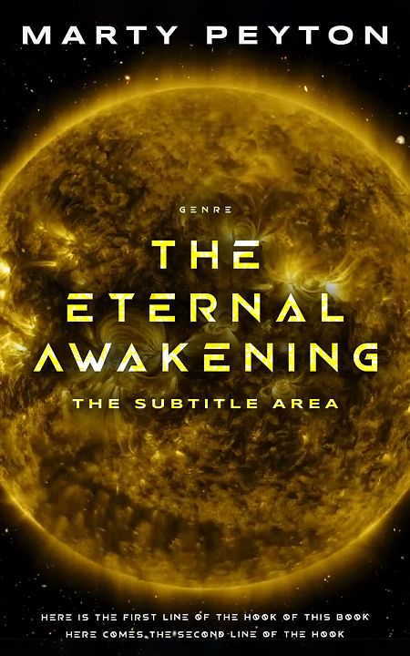 Related Premade Science Fiction Book Cover: Dark Ebony #21790