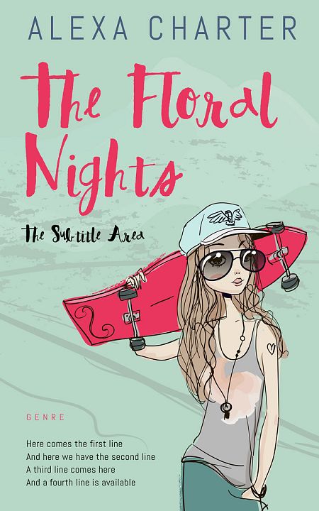 Related Premade Teen & Young Adult Book Cover: Surf #21902