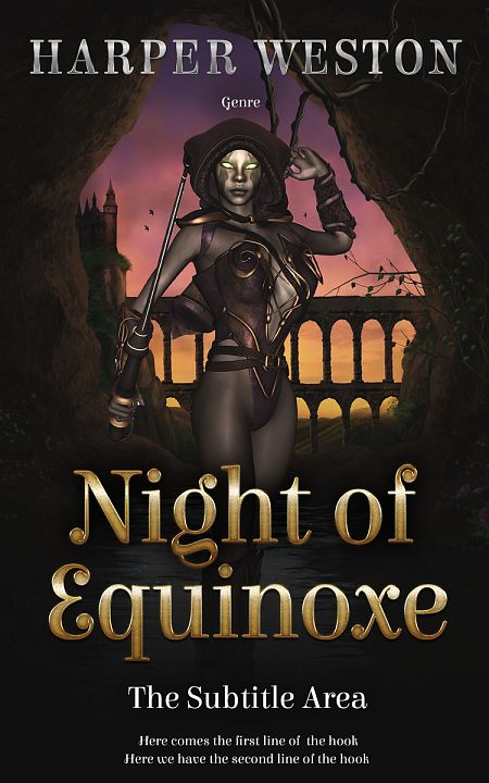 Related Premade Fantasy Book Cover: Cod Gray #22750