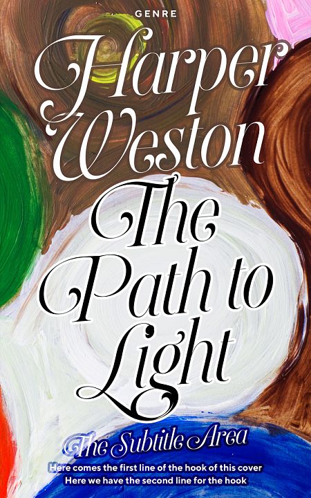 Related Premade Abstract Book Cover: Bon Jour #23035