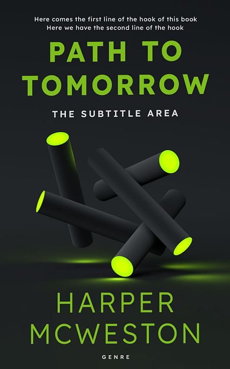 Related Premade Abstract Book Cover: Shark #23190