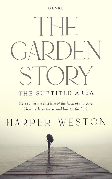 Related Premade Literary Fiction Book Cover: Beige #23536