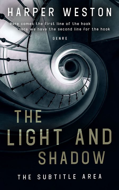 Related Premade Mystery & Thriller & Suspense Book Cover: French Gray #23586