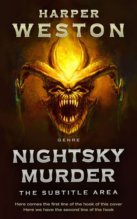 Related Premade Horror Book Cover: Graphite #23797