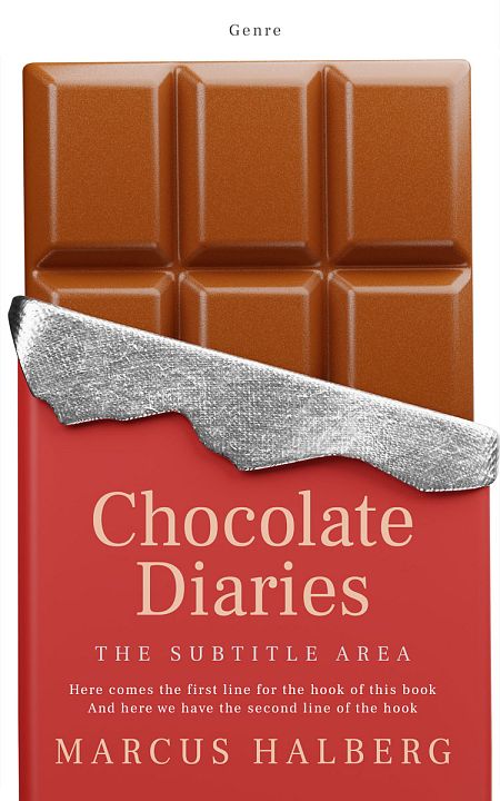 Related Premade Chick Lit Book Cover: Medium Carmine #27087