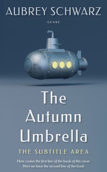 Related Premade Science Fiction Book Cover: Slate Gray #27655