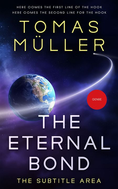 Related Premade Science Fiction Book Cover: Ebony #28492