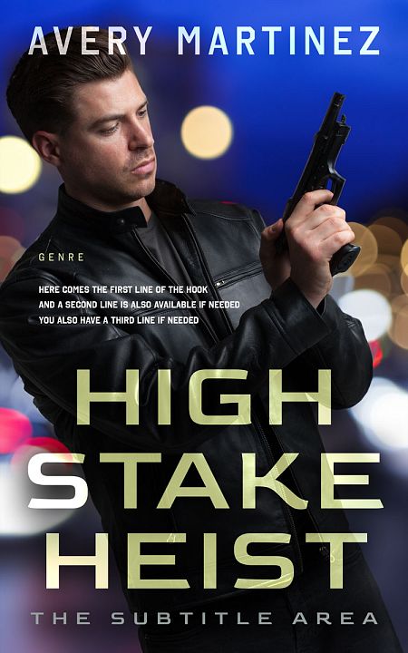 Related Premade Action & Adventure Book Cover: Chino #30300
