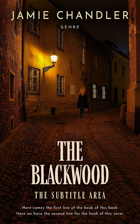 Related Premade Mystery & Thriller & Suspense Book Cover: Cannon Black #31337