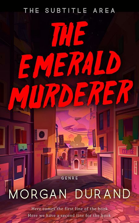 Related Premade Mystery & Thriller & Suspense Book Cover: Cinnabar #32073