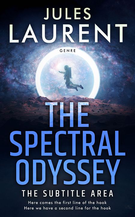 Related Premade Science Fiction Book Cover: Black #32189
