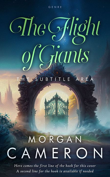 Related Premade Fantasy Book Cover: Te Papa Green #33083