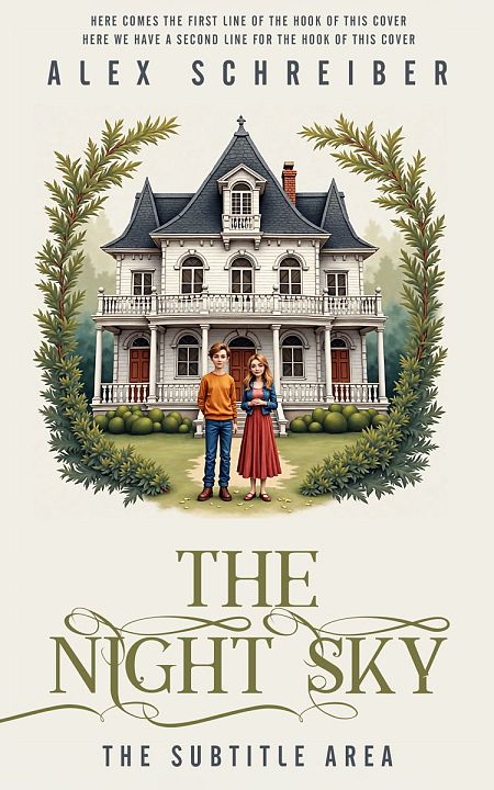 Related Premade Literary Fiction Book Cover: Green White #335738