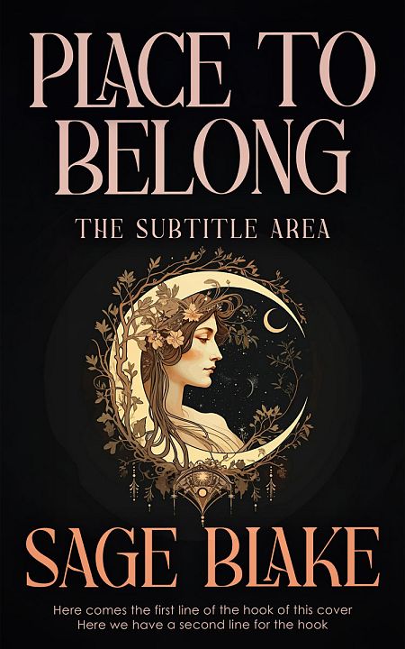 Related Premade Fantasy Book Cover: Tan #34160