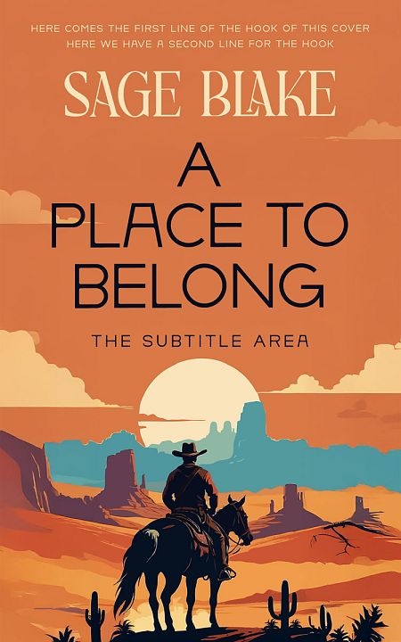 Related Premade Western Book Cover: Raw Sienna #34173